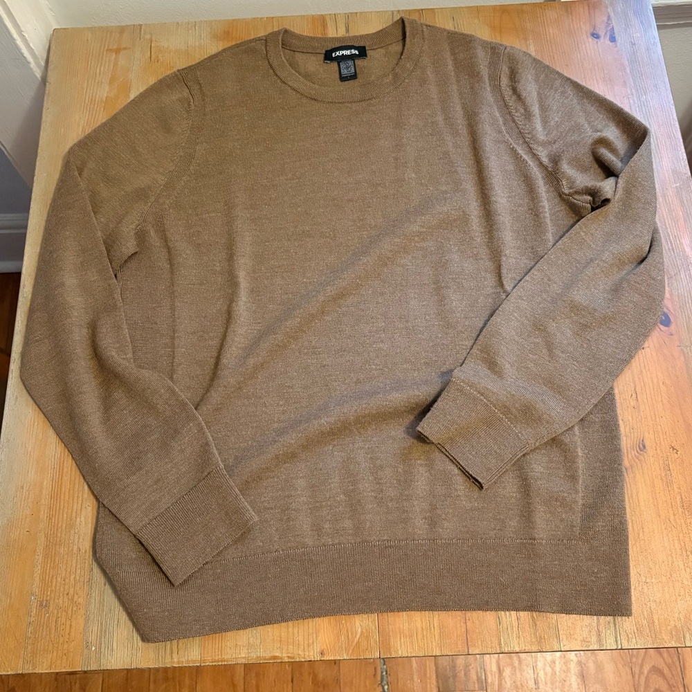Merino Wool Crewneck Sweater